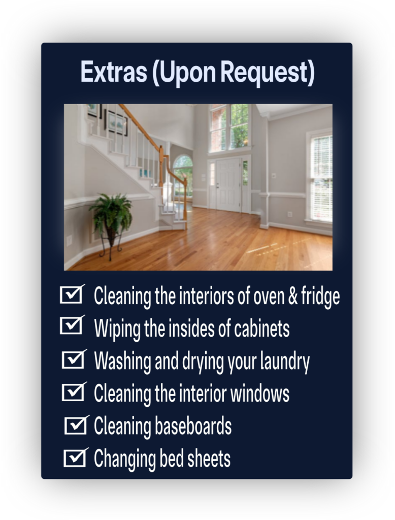 best cleaning services in Sacramento. Live like kings
