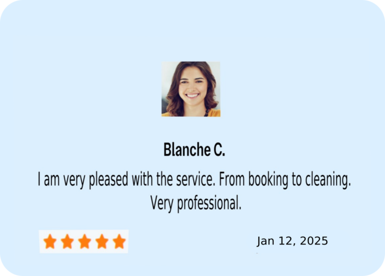 house cleaning testimonials